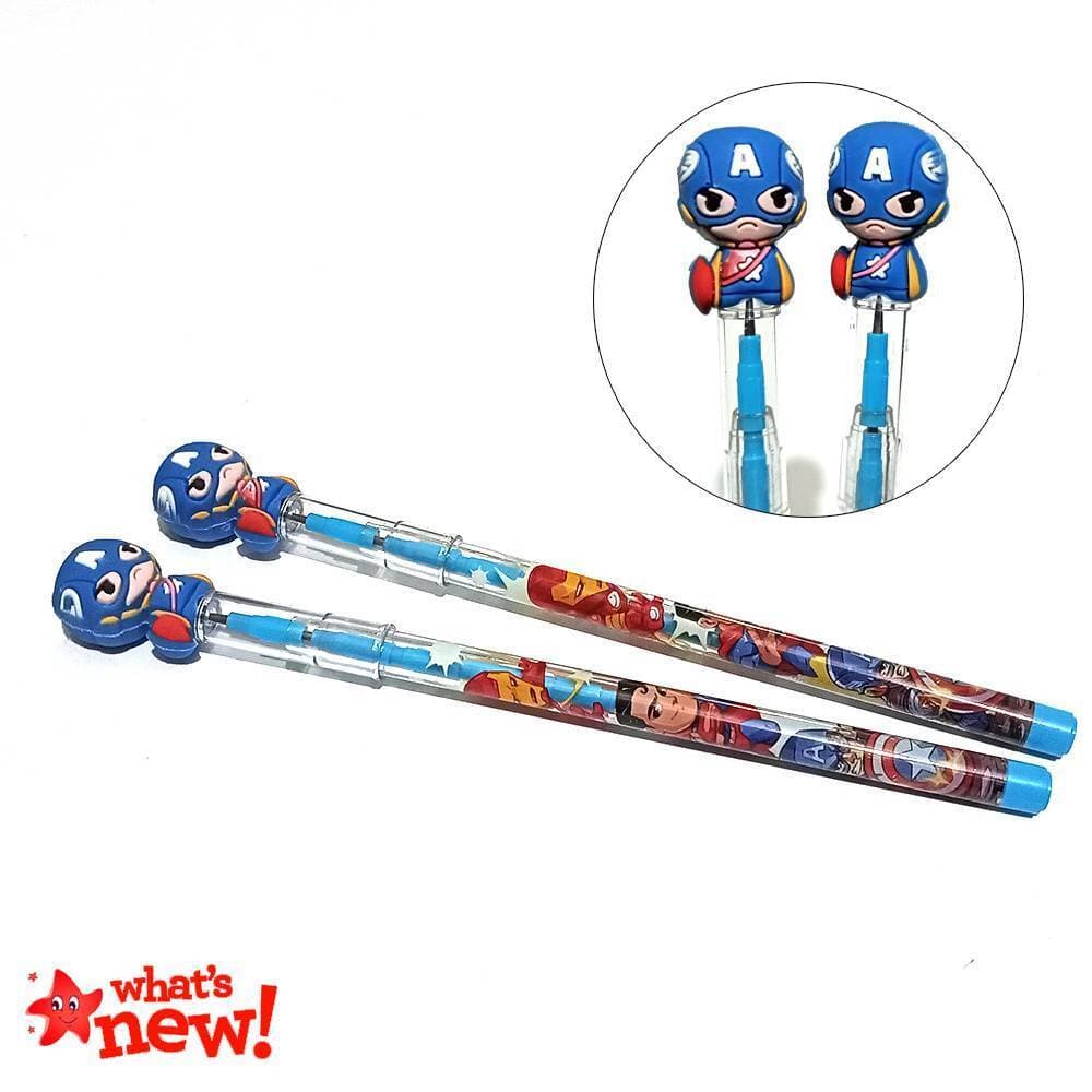 Captain America non-sharpening Pencils for kids - 1 Piece