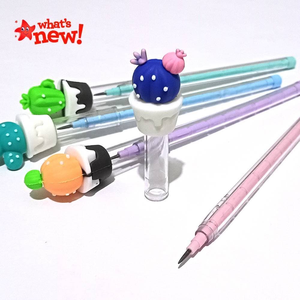 Stationery Cactus Non-Sharpening Pencil for kids - 1 Piece