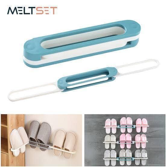 Slipper Rack Wall Mount Shoe Rack Holder Shoe Organizer