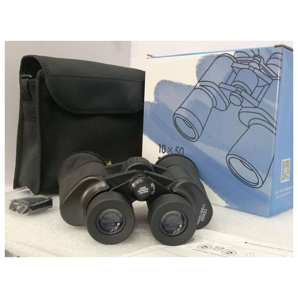 12x50 Binoculars Low-light Night Vision Telescope Optical Lens Outdoor Bird Watching