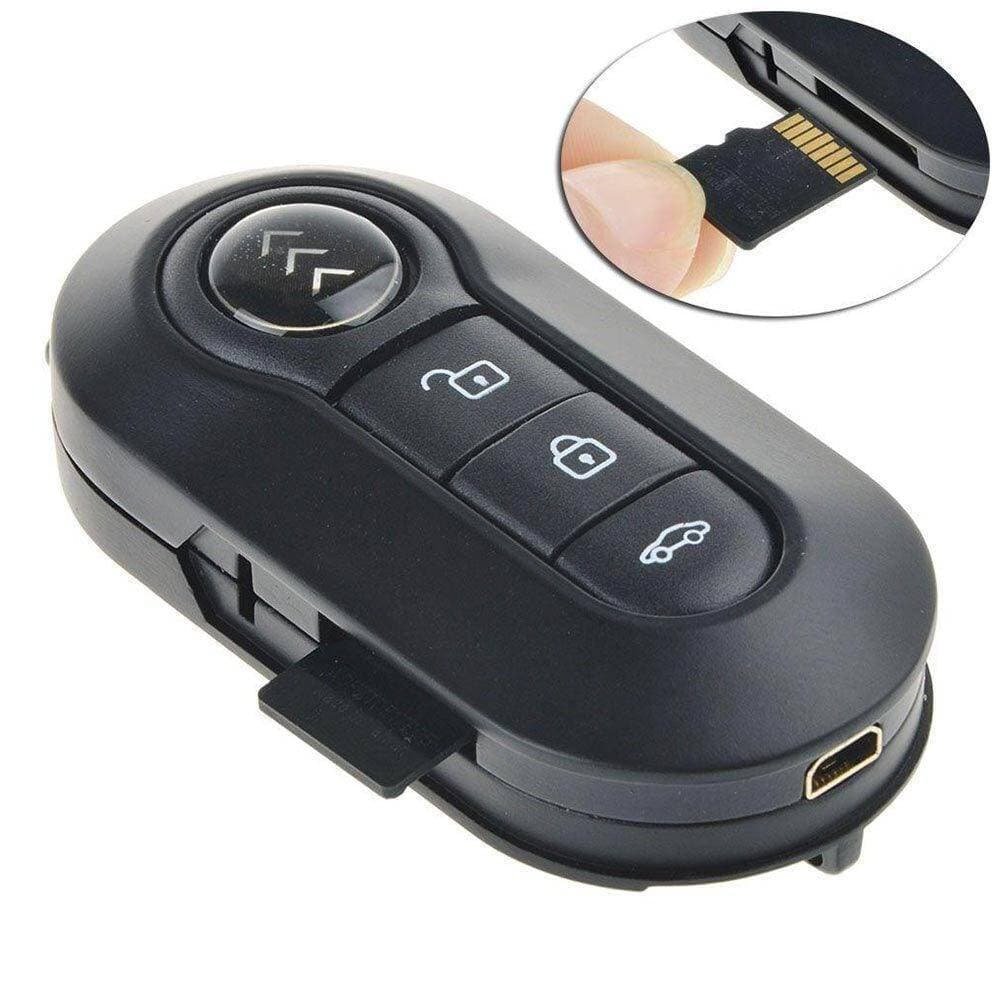 Metal Mini Key Chain SPY Camera with IR Night Vision 1080P Camcorder