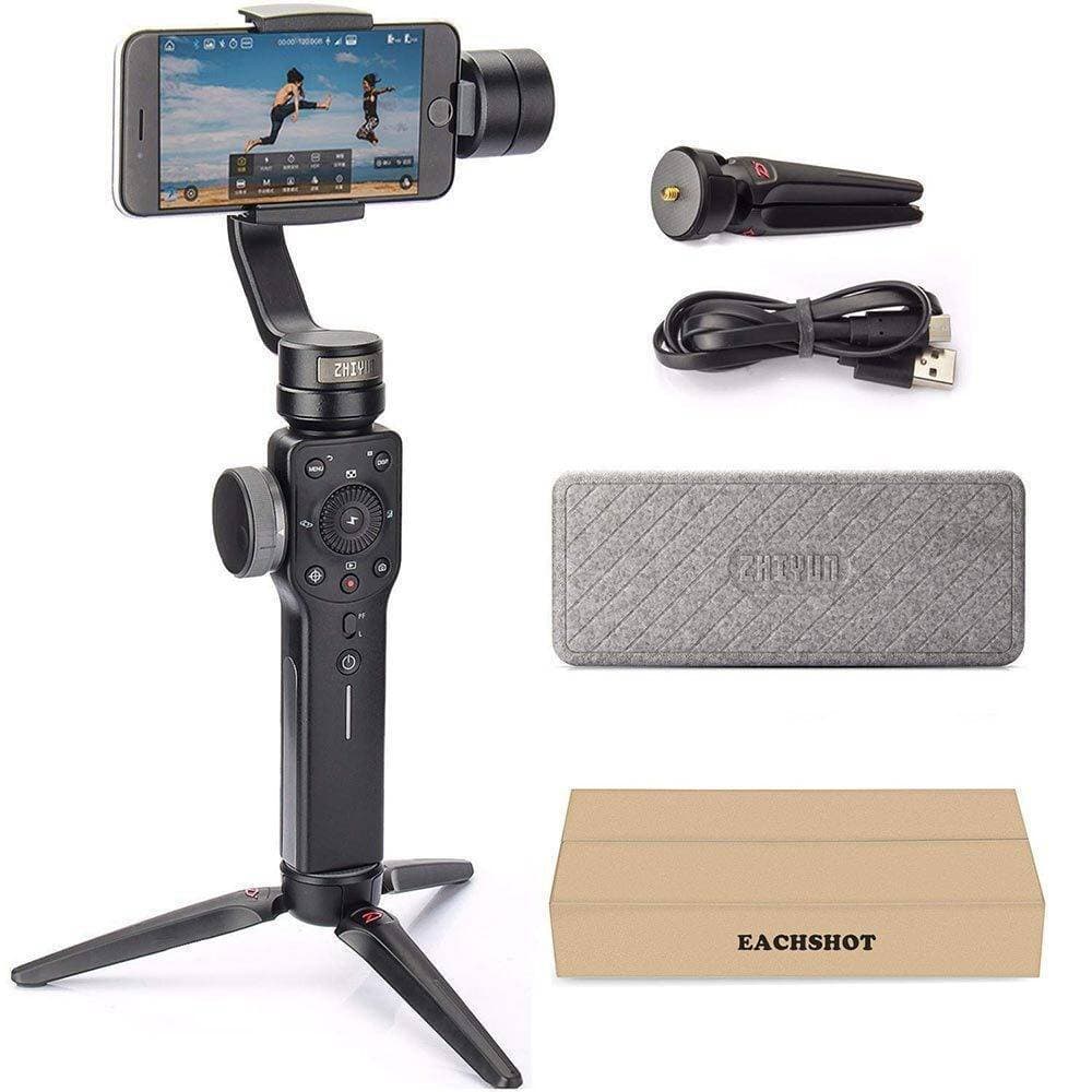 Zhiyun Smooth 4 3-Axis Handheld Smartphone Gimbal Stabilizer ~ Black