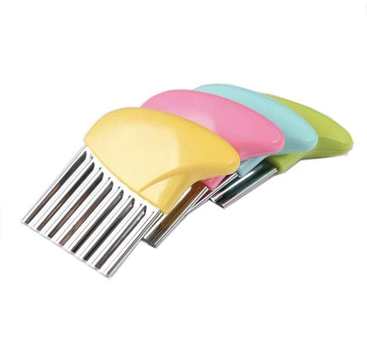 French Fries Cutter Wavy Edged Slicer Kitchen Tool