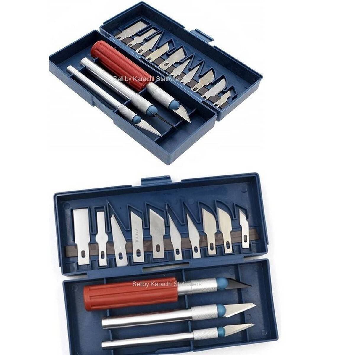 13 Pcs Pen Cutter Precision Knives X-Acto Knife Exacto Style Hobby Pen Knife