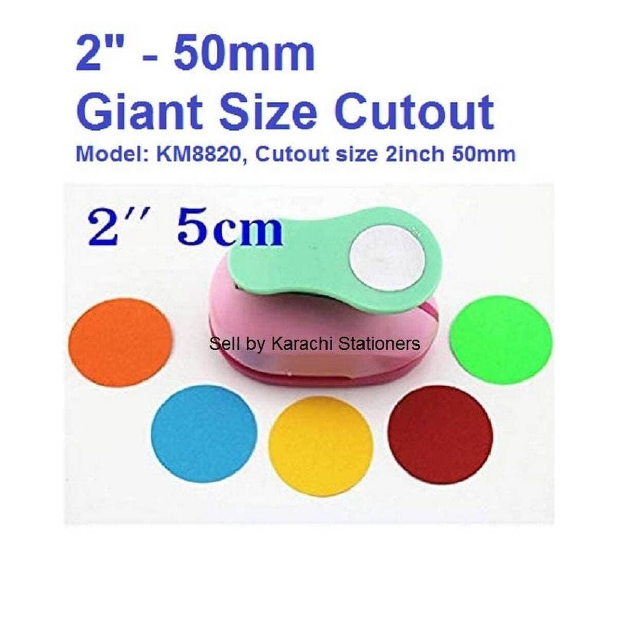Km8820 2Inch Dia Cut - Circle Design Punching Machine