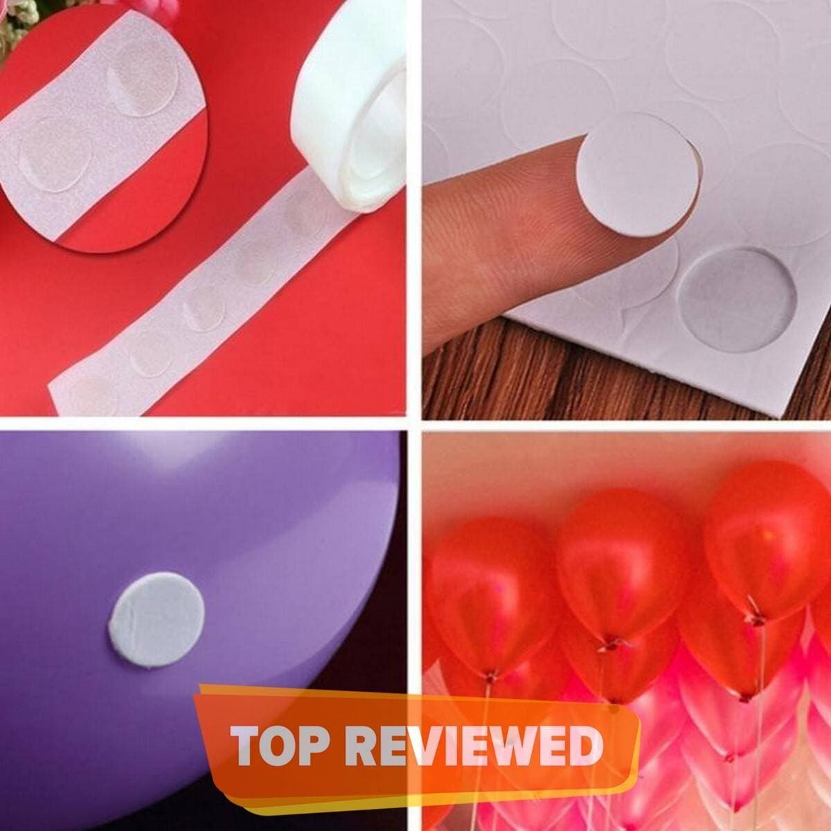 100 Sticky Dot Glue Adhesive Tape For Balloons And Party Decoration
