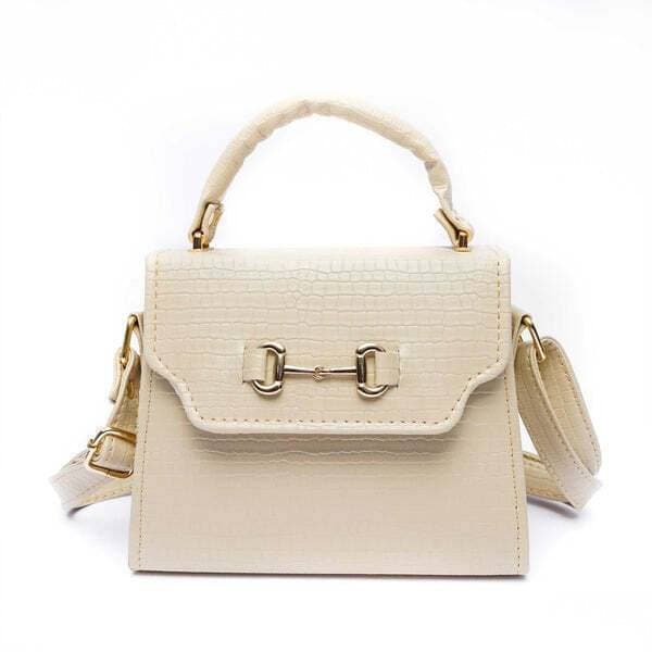 Alfa Crossbody Bag For Women - Beige Color