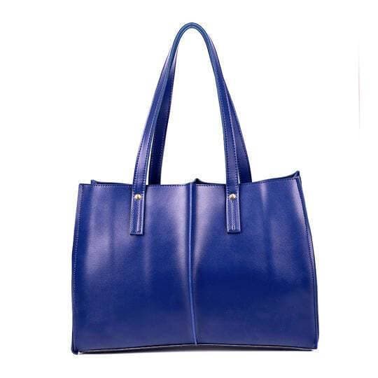 Ladies Vintage Tote Bag For Women - Blue
