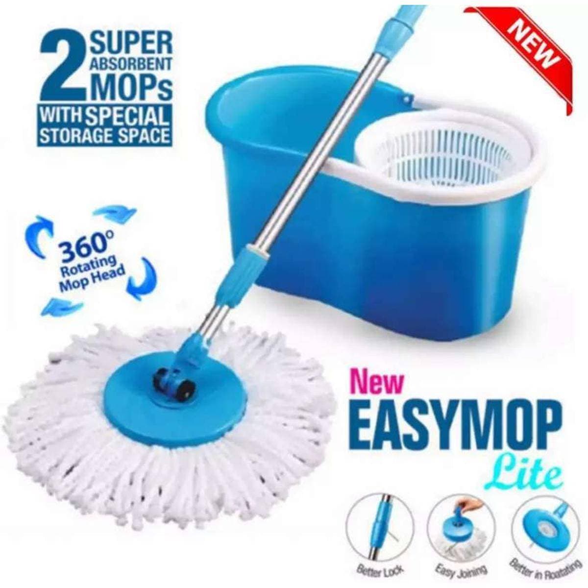 360 Spin Mop Easy Spin Magic Mop 360 Home Cleaning System