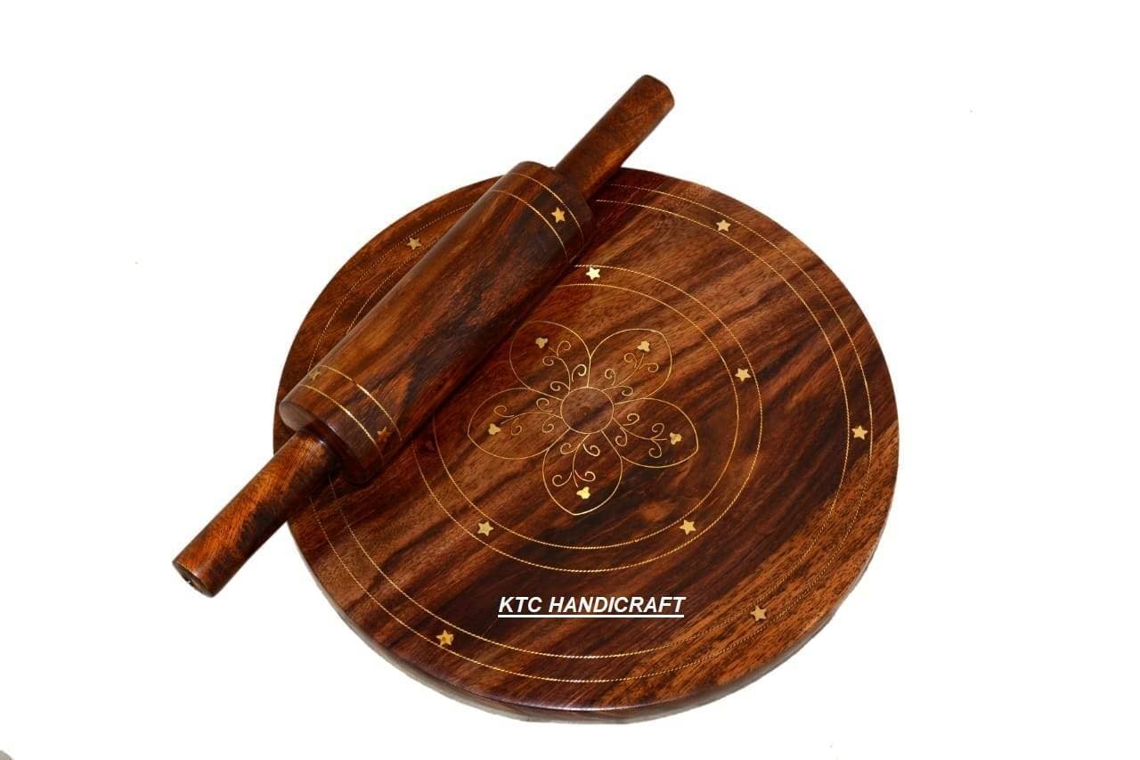 Stylish Wooden Rolling Pin & Board