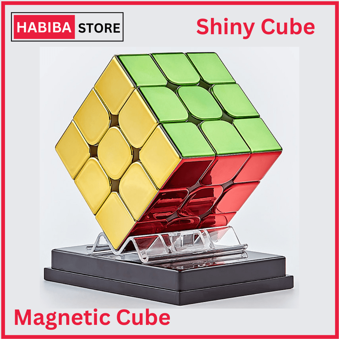 GC 3x3 Shiny Cyclone Metallic Cube Puzzle Toy