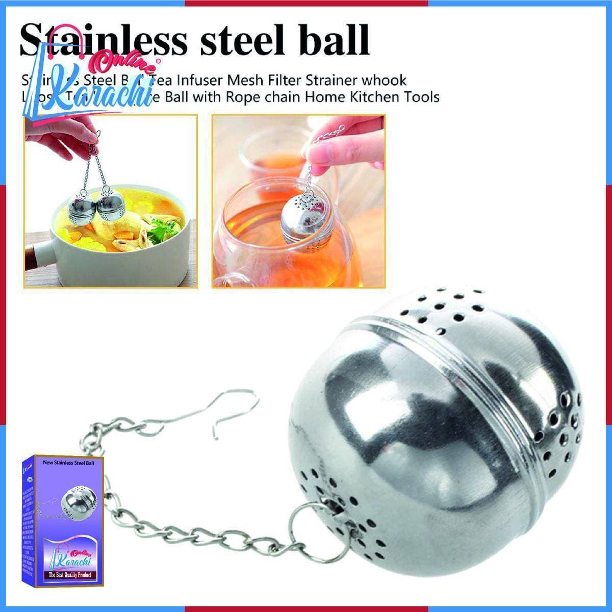 Stainless Steel Ball Tea Spice Herbs