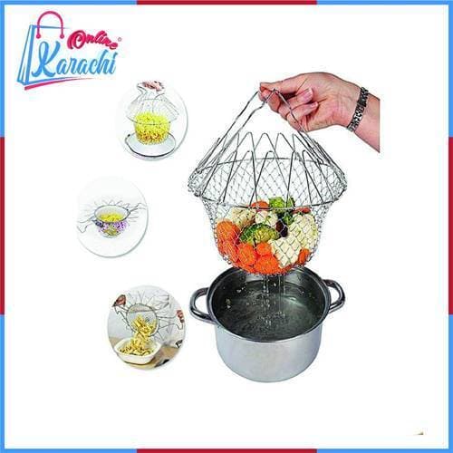 Chef Basket 12 In 1 Kitchen Tool Deluxe Boiler