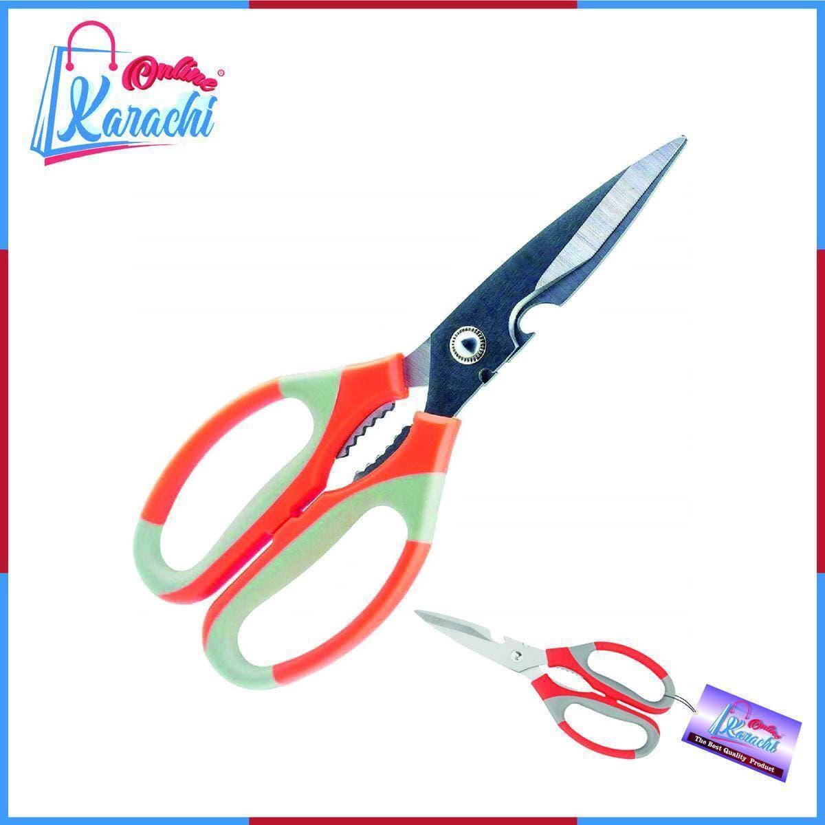 Multipurpose All In One Kitchen Scissor 6 In 1 Multi Function