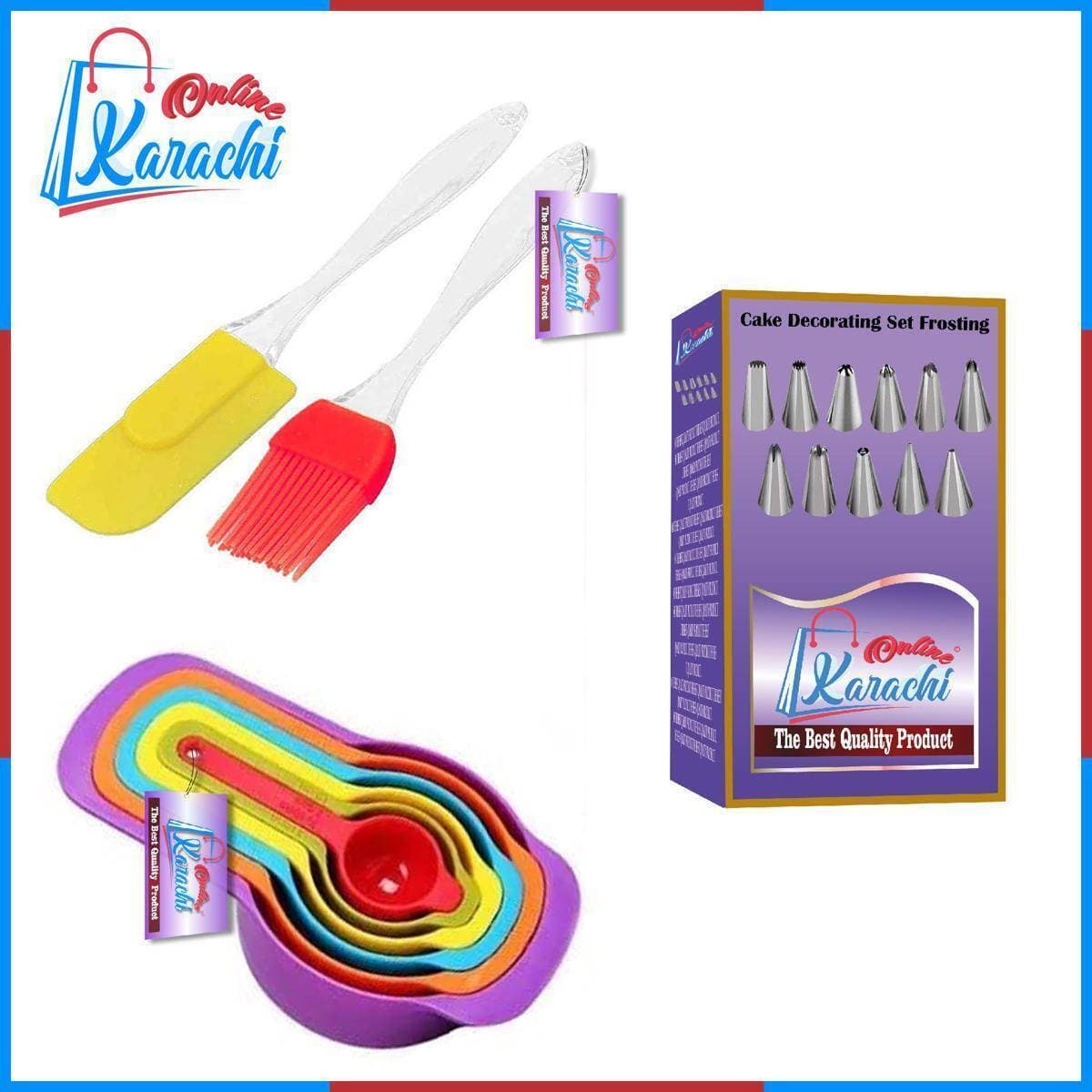 Baking Deal - 6 X Measuring Spoons Set