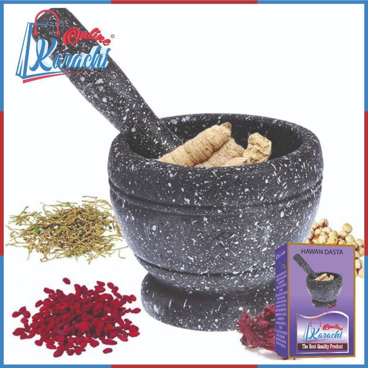 Hawan Dasta Material Fiber