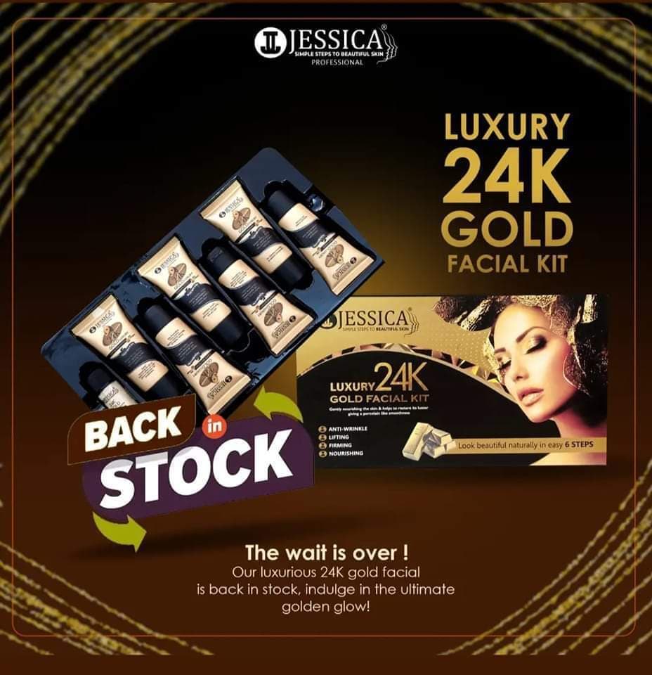 Jessica gold facail kit box