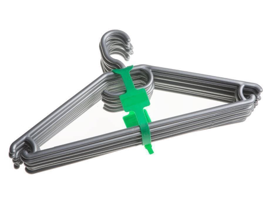 Clothe Plastic Hangers - Pack of 12