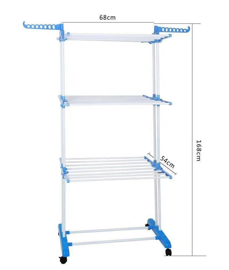 Three Layers Spray Painted Cloth Hanging Stand