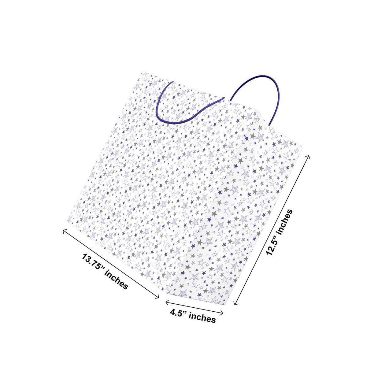 Pack Of 6 - Classic Quality L Size Gift Bag For Gifting - (TCR_118)