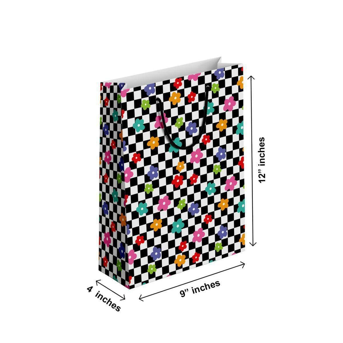 Pack Of 6 - Classic Quality Xm Size Gift Bag For Gifting - (TCR_129)