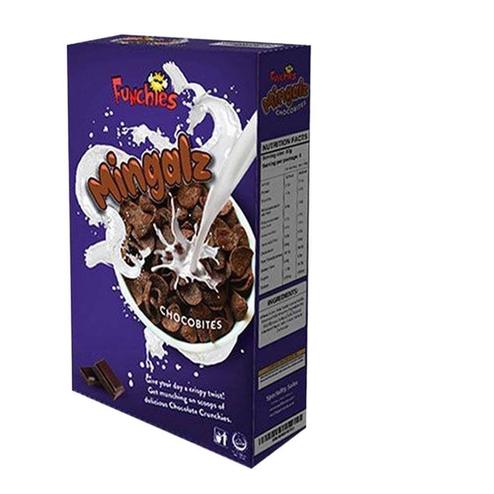 Funchies Mingalz Choco Bites Cereals Box 330g