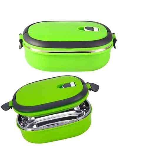 Stainless Steel Insulated Square Lunch Box For Children