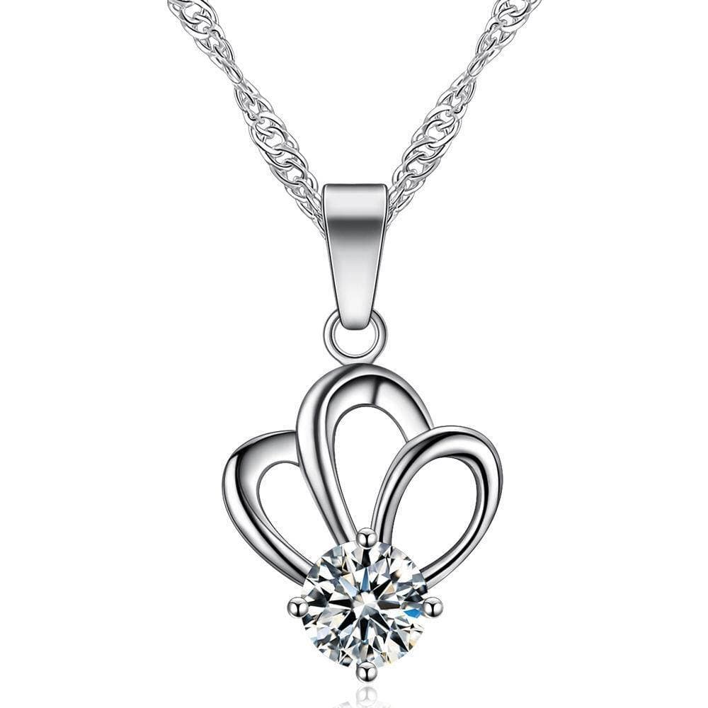 Romantic Teardrop Pendant Necklace For Women MNE-014