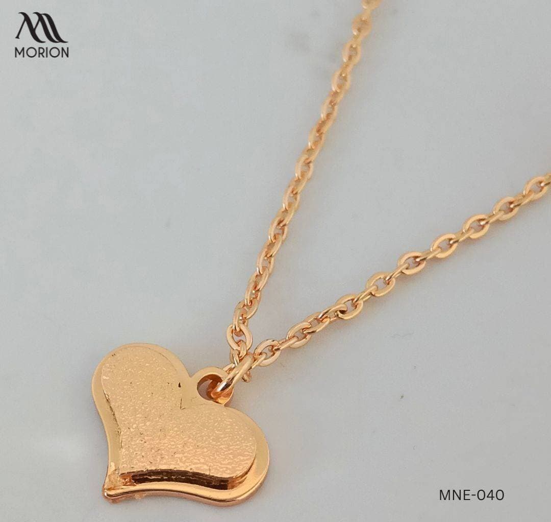 Radiant Heart Pendant Necklace For Women MNE-040