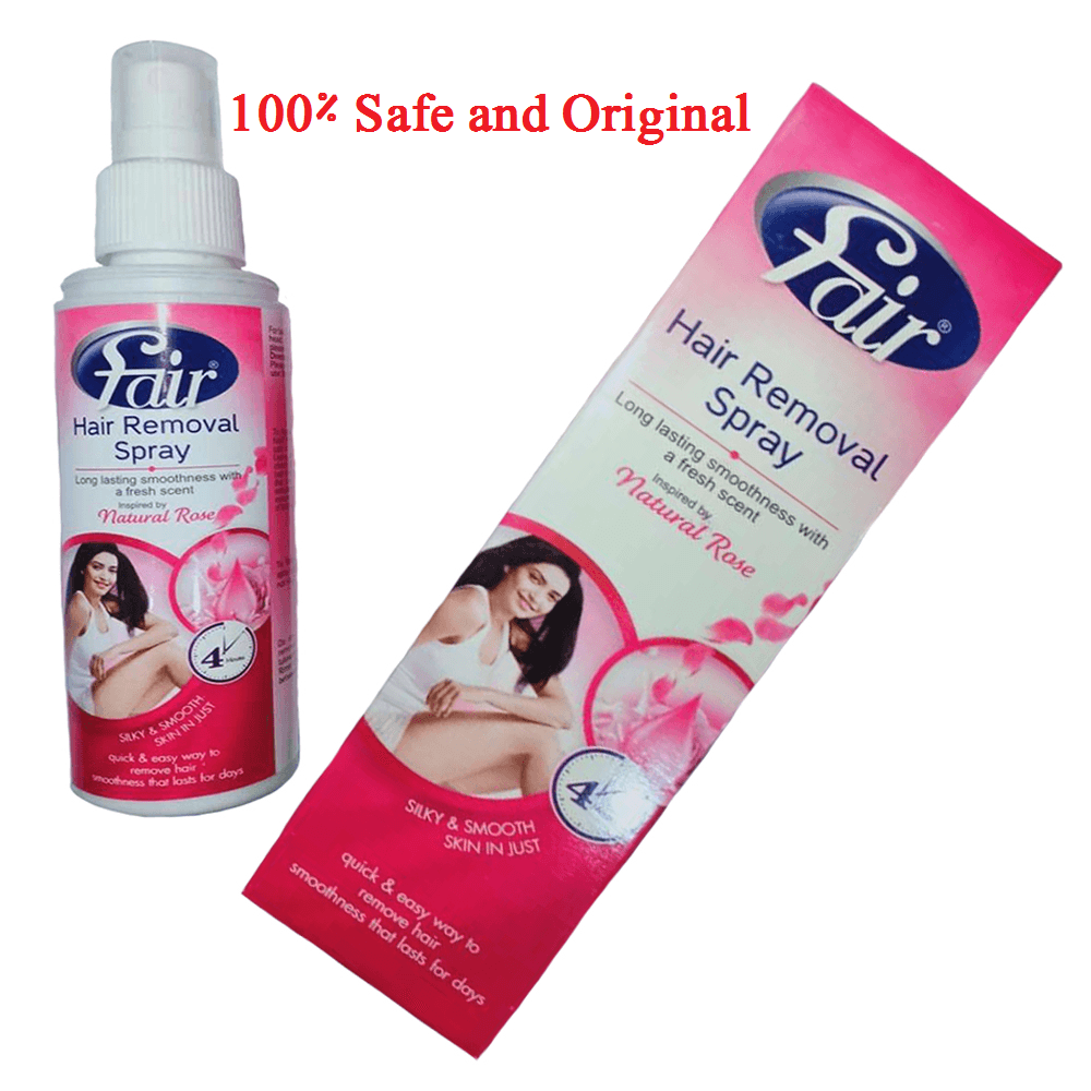 Fair Hair Removal Spray Long Lasting Smoothness With a Fresh Scent Inspired By Natural Rose